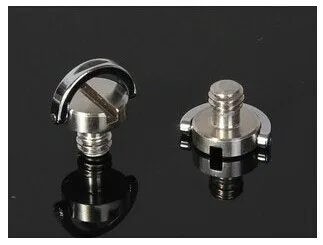 2 шт. Моноподы для штатива 1/4 &quotD Ring камеры винты DSLR штатив БЫСТРОРАЗЪЕМНАЯ