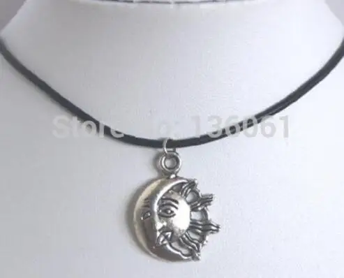 Винтажное серебряное ожерелье Hamsa of Fatima кулон Древо жизни кожаное с зубом