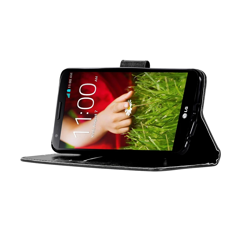 JYERAECOM Ретро флип чехол для LG X Мощность искусственная кожа + бумажник кремния K220ds