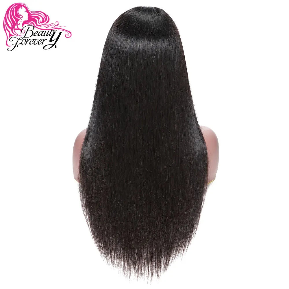 BeautyForever прозрачные кружевные парики 13*4/6 прямые передние бразильские волосы Remy