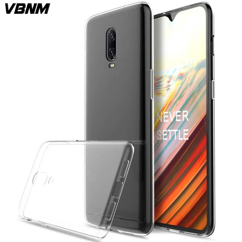 OnePlus 6T прозрачный мягкий чехол OnePlus6T Силиконовый ТПУ для телефона One Plus 1 + 2018 A6010 A6013