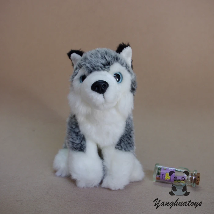 Plush Cute Dogs Doll Toys Baby Present Real Life Husky Toy Small Gifts | Игрушки и хобби