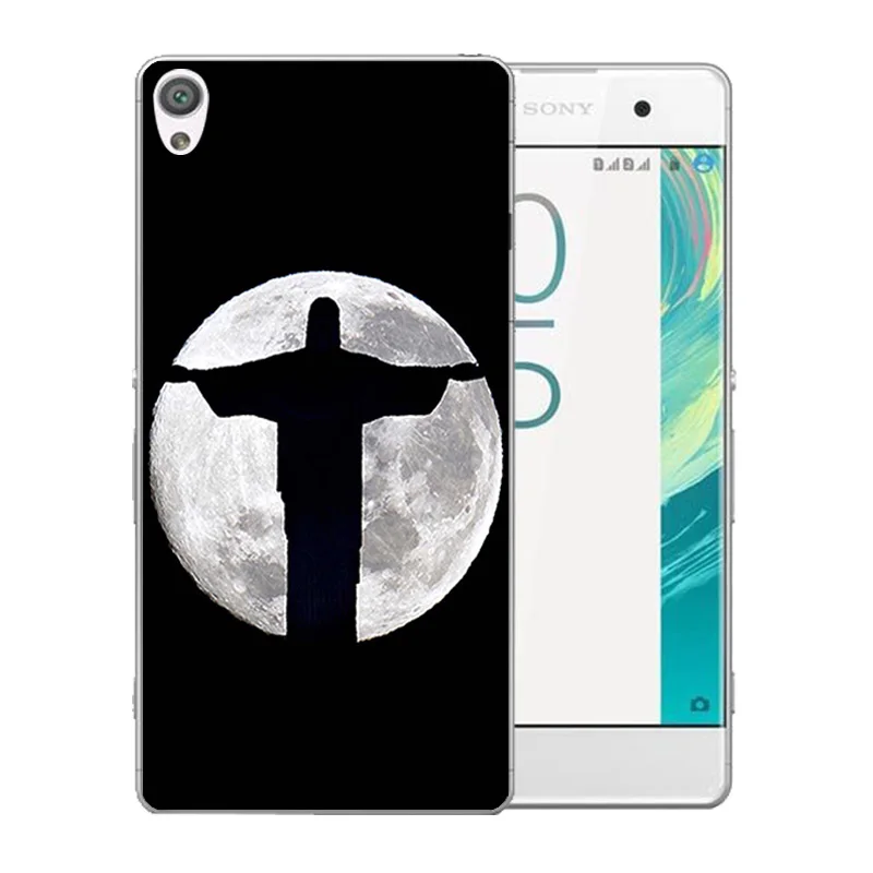 5 0 дюйма для Sony Xperia XA F3111 чехол телефона мягкий силиконовый крючок прозрачный Dual