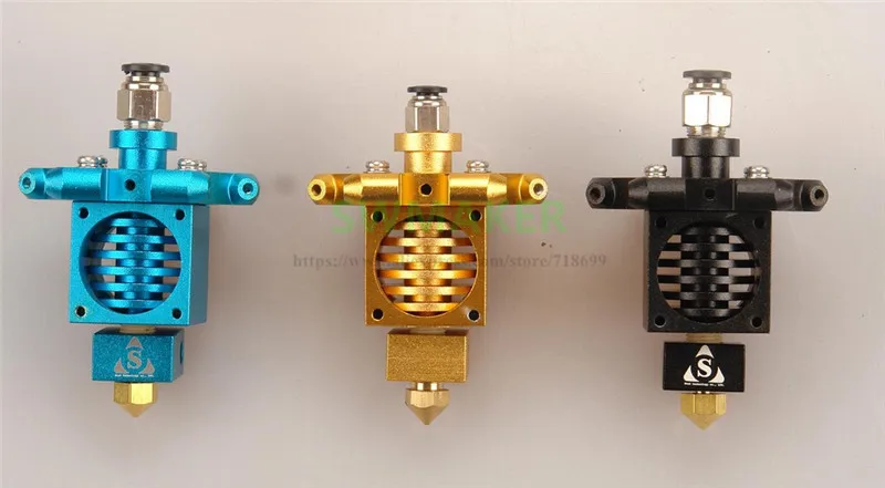 RepRap Delta коссель металлический V5 V6 hotend полный комплект 1.75 мм нити включают