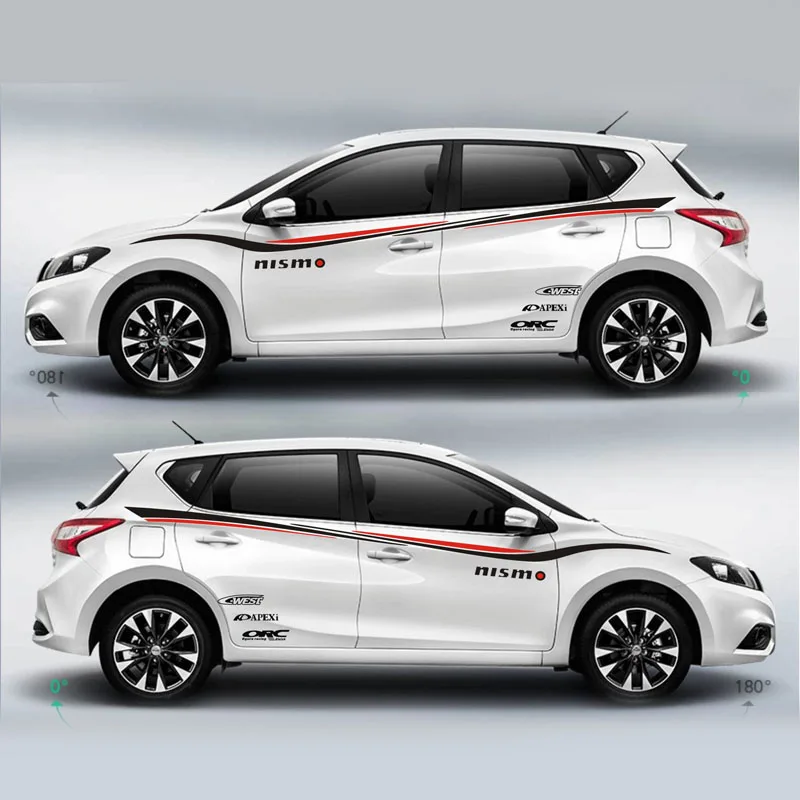 Автостайлинг TAIYAO Спортивная Автомобильная наклейка для Nissan Tiida Mark Levinson