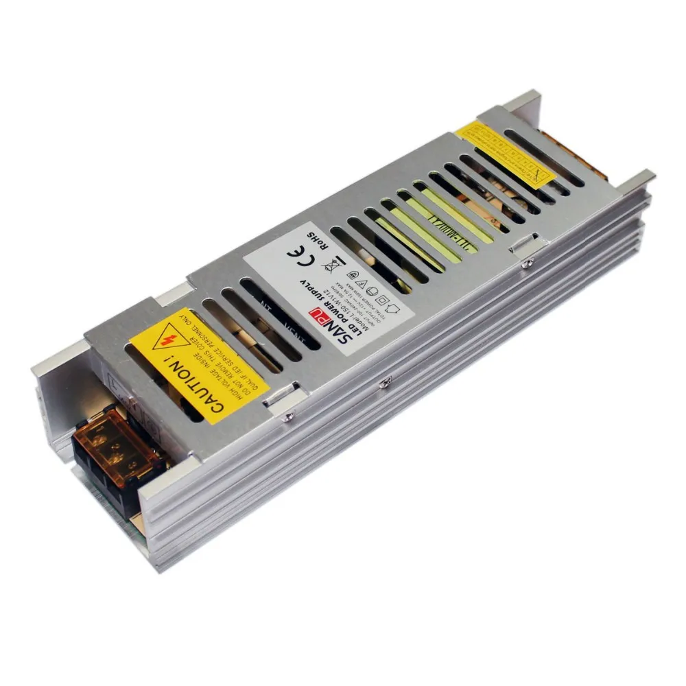Sanpu AC 110-240V DC 12V 12.5A 150W импульсный источник питания-серебро | Лампы и освещение