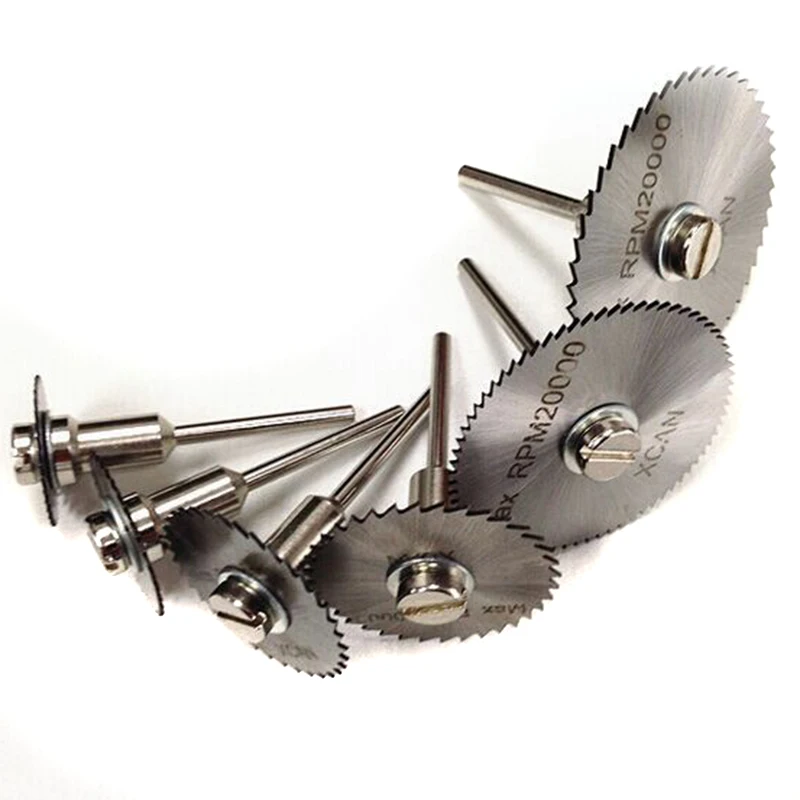 

HSS Circular Saw Blades Wood Cutting Discs Rotary Blades Tool Mandrel Set MJJ88