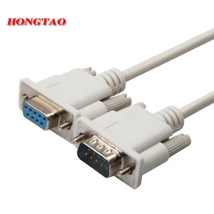 Кабель передачи данных DB9 штекер гнездо последовательный RS232 9 контактный кабель