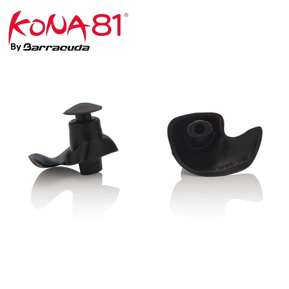 black Barracuda KONA81 аксессуары беруши с чехлом для хранения хлор водонепроницаемый мягкий удобный легкий многоразовый унисекс - Цвет: black