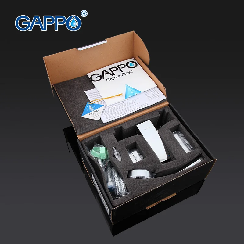 GAPPO смеситель для ванны с дождевой насадкой Ручной душ Набор смесителей душа robinet