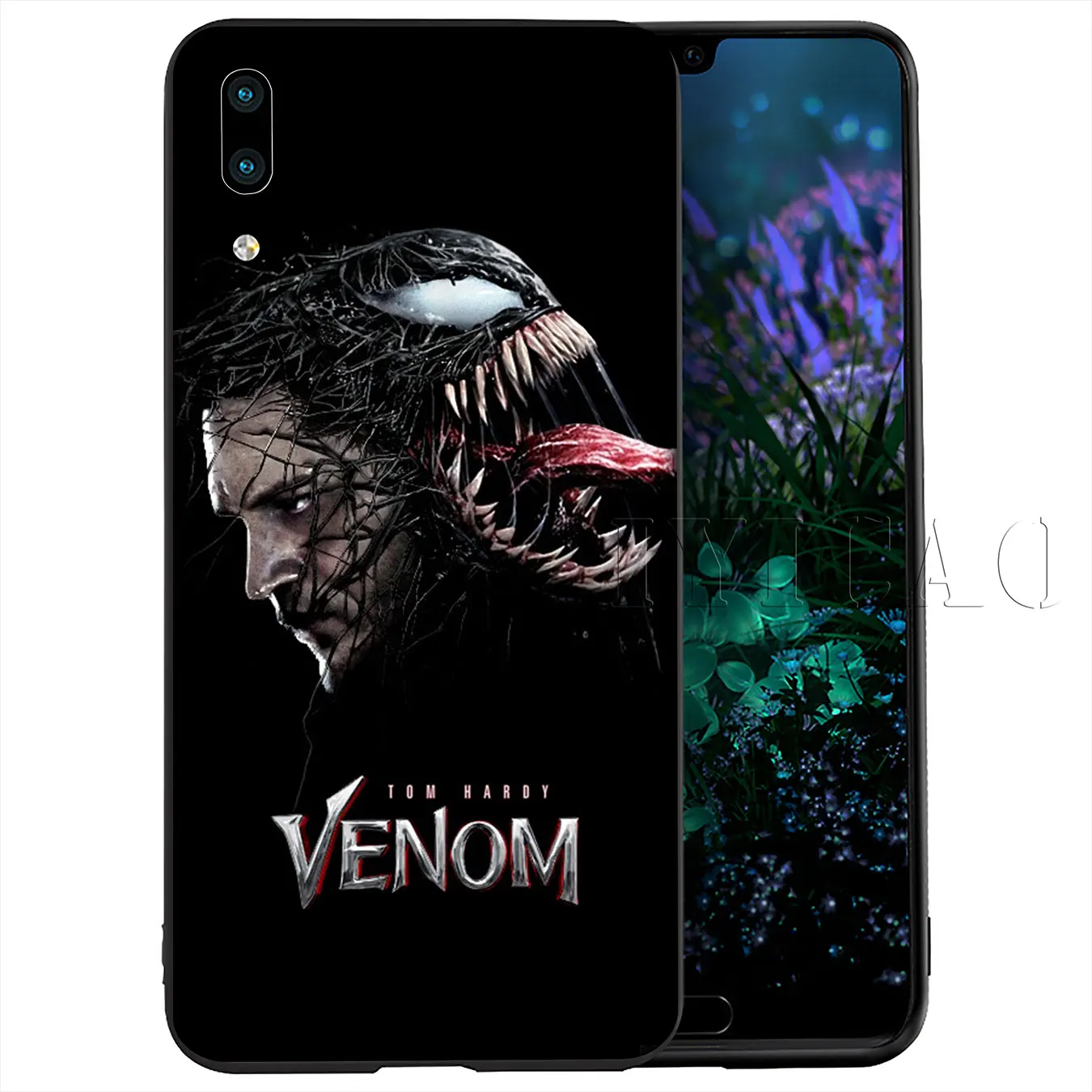 IYICAO Venom Marvel Мягкий силиконовый чехол для телефона Huawei Y9 Y7 Y6 Prime 2019 Honor 20 8C 8X8 9X10 Lite 7C 7X