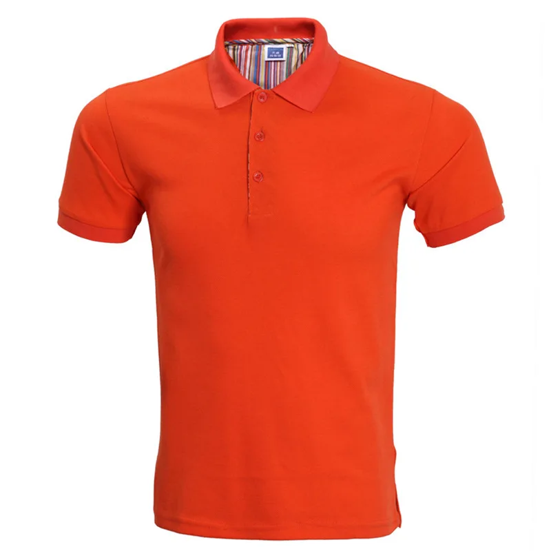 Рубашка-поло мужская классическая хлопок короткий рукав однотонная