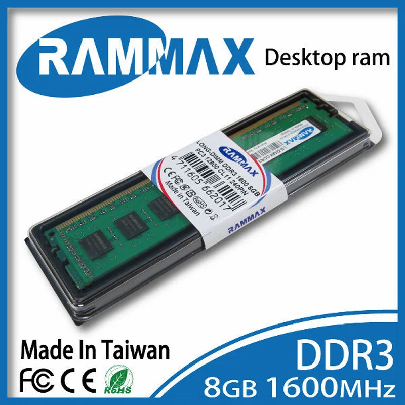 

LO-DIMM1600Mhz Desktop DDR3 Ram 2GB|4GB|8GB Memory PC3-12800 Non-ECC 240pin/ CL11 high compatible all motherboard of PC Computer