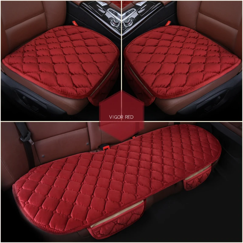 

WLMWL Universal Leather Car seat cushion for Renault all models logan scenic fluence duster megane captur laguna kadjar