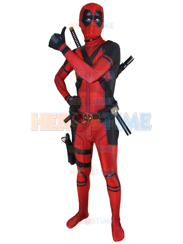 Костюм Дэдпула X Force из спандекса с 3D принтом Мстителей костюм для косплея на