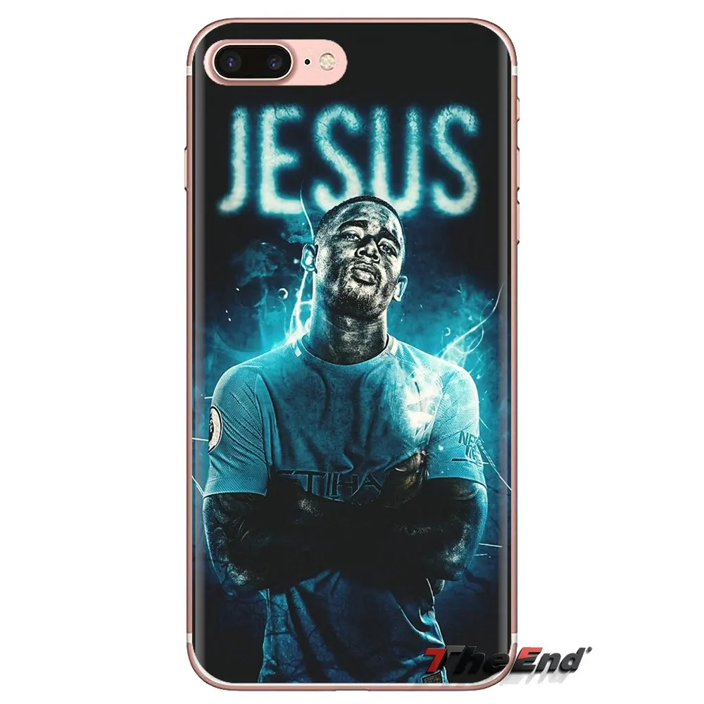 footballer Gabriel Jesus 33 For Xiaomi Redmi 4A S2 Note 3 3S 4 4X 5 Plus 6 7 6A Pro Pocophone F1 Soft Transparent Cases Covers |
