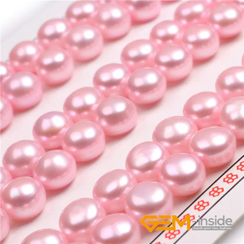 Бусины из пресноводного жемчуга 8 1/2 мм 30 пар|half drilled|pearl beadscultured pearl beads |