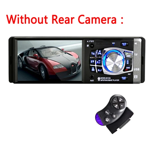 Radio Only AMPrime 1 din автомагнитола " HD MP5 Мультимедиа USB AUX FM радио Авторадио Bluetooth пульт дистанционного управления плеер с камерой заднего вида - Цвет: Radio Only