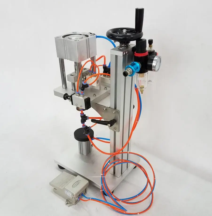 Free Shipping Perfume Tying Machine Capper Sealing Metal Cap Press Capping Sealer|perfume edp|perfumperfume 100ml |