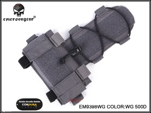 Новинка Emersongear боевой шлем MK1 батарейный ящик противовес Мультикам Тактический шлем чехол - Цвет: WG