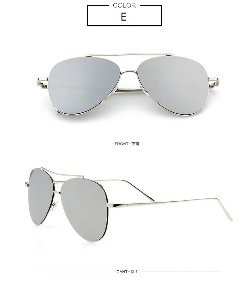 Солнцезащитные очки для женщин Для бренд Дизайн Цвет линзы пилот Стиль