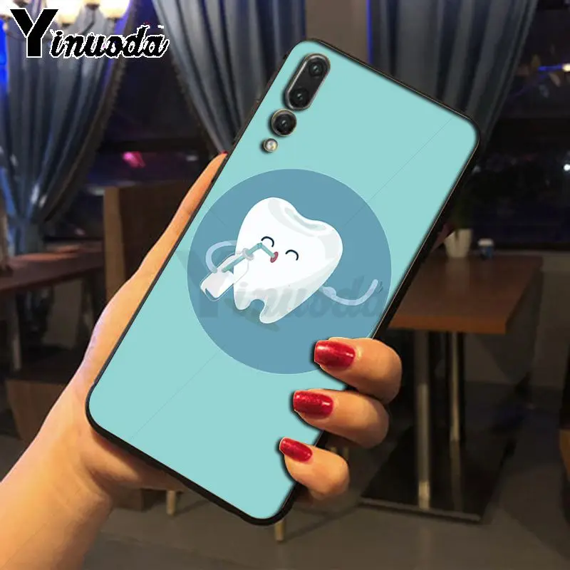 Мягкий чехол для телефона Yinuoda Dentist Dental Crowned Tooth huawei p20 pro p20lite mate10pro nova 3i mate20 чехлы