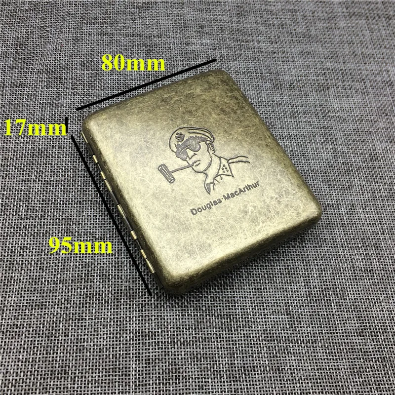 GPM01 бронзовые металлические портсигары для юбилея Второй мировой войны