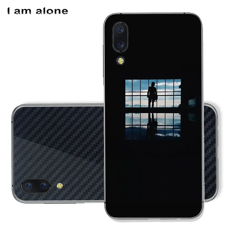 Чехлы для телефонов I am alone для Umidigi One Pro, 5,9 дюймов, модные черные мягкие чехлы из ТПУ для мобильных телефонов Umidigi One Pro