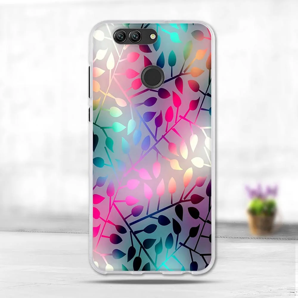 3D чехол с милыми животными для Huawei Nova 2 Plus 3d рисунком на заднюю панель Мягкий