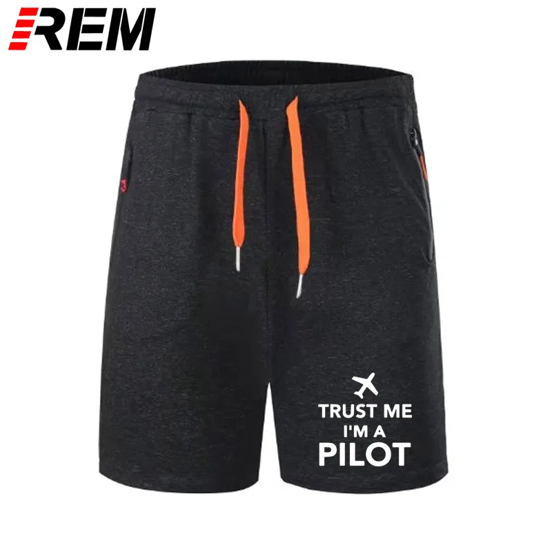 

REM short pants Cotton O-Neck Men TRUST ME I AM A PILOT Funny Men's Brand Clothing Tops Camiseta Plus Size panties