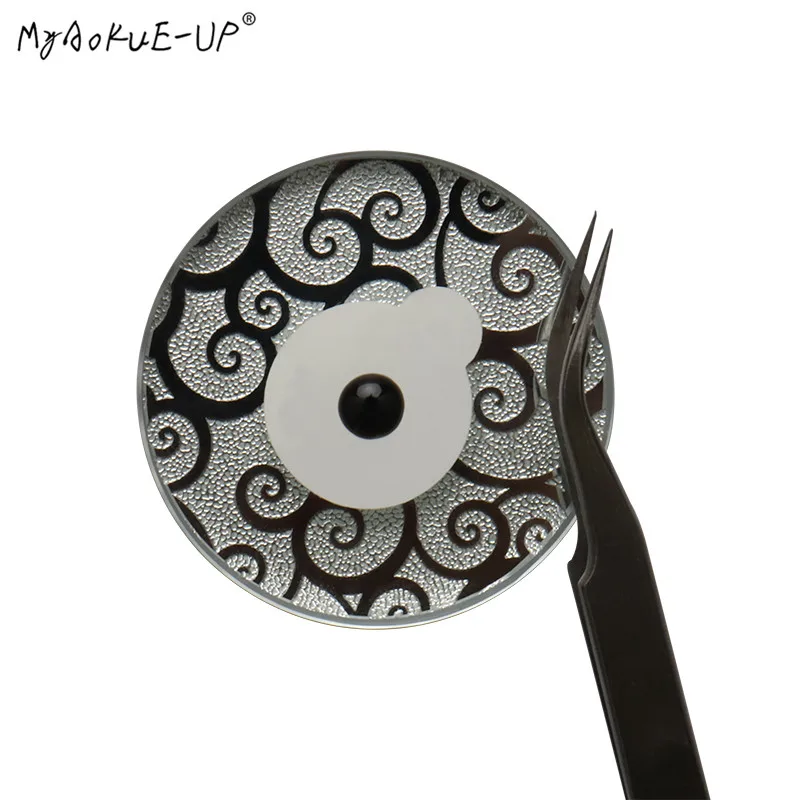 Новое поступление 1 шт. клеевые подушечки Круглый Поддон накладные ресницы для