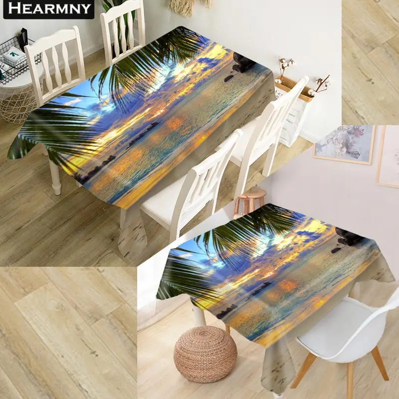 Скатерть HEARMNY с ладонями 3D ткань Оксфорд квадратная/прямоугольная