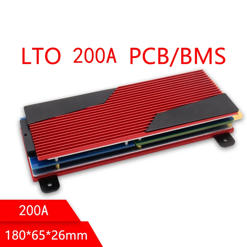 Аккумулятор ЛТО BMS 5S 10 s 15 20 30 35 200A титаната лития батареи замыкания|Аксессуары для