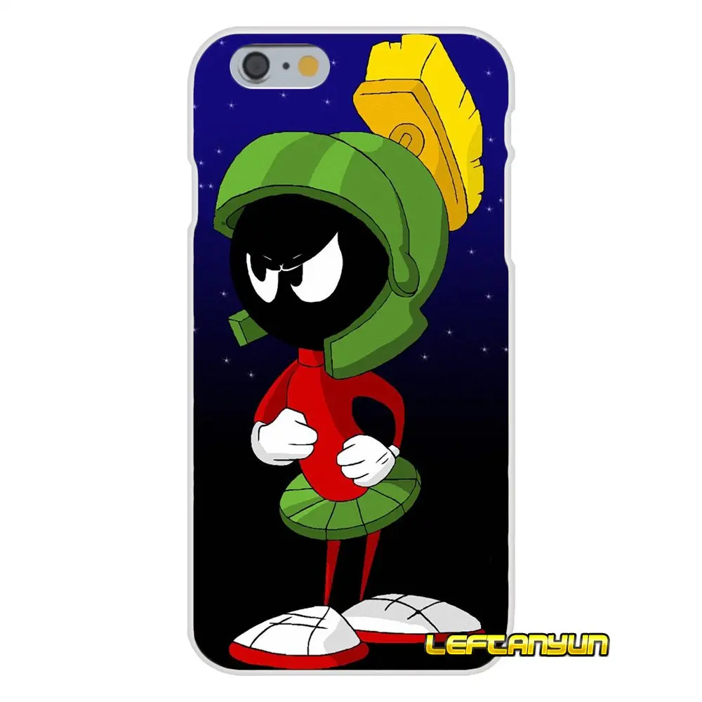 Мягкий прозрачный чехол Looney Tune marvin the martian для Samsung Galaxy S3 S4 S5 MINI S6 S7 edge S8 S9 Plus Note 2 3 4 5 8