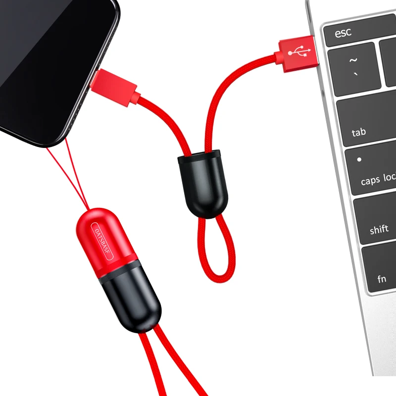 OATSBASF USB кабель для iPhone XS Max iPad Air X 8 7 6 S Plus быстрое зарядное устройство Скрытая