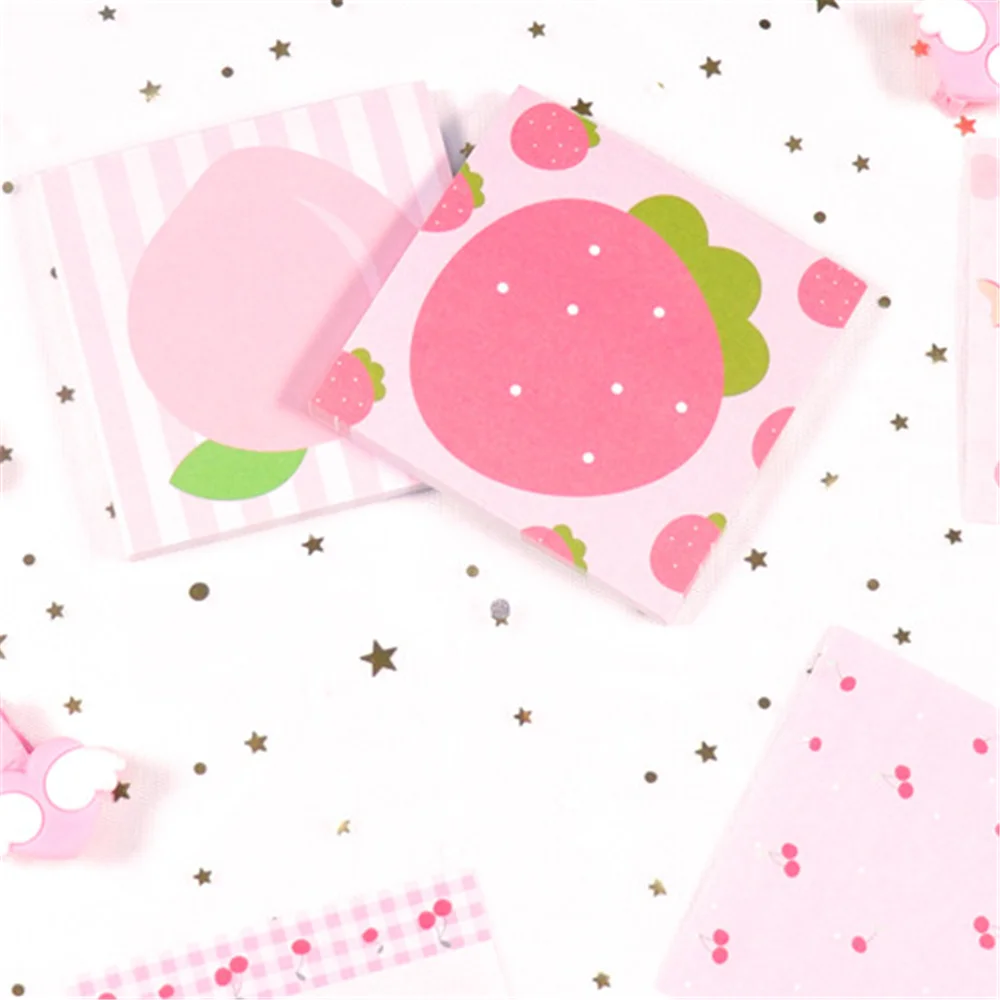 50 листов модная розовая серия липкий блокнот для заметок Скрапбукинг