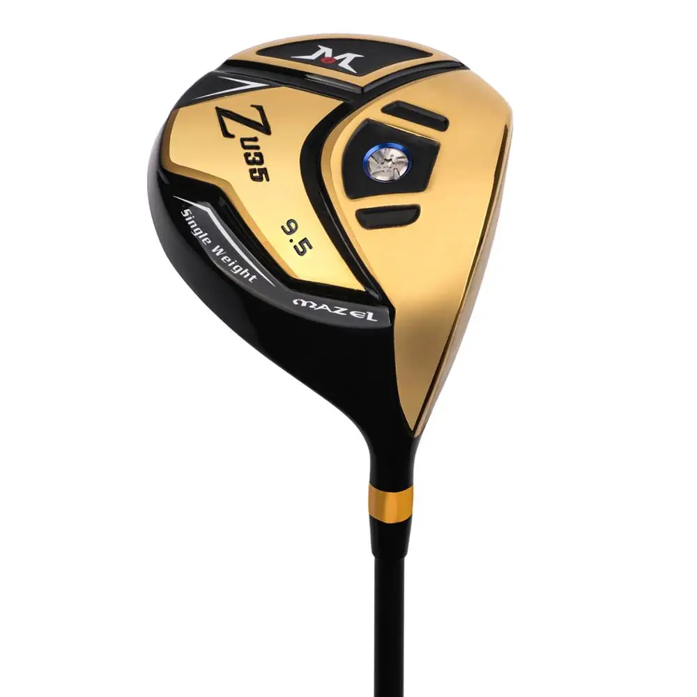 MAZEL Golf Driver титановые клюшки для гольфа мужчин с жесткой подошвой 9 5 градусов 460CC