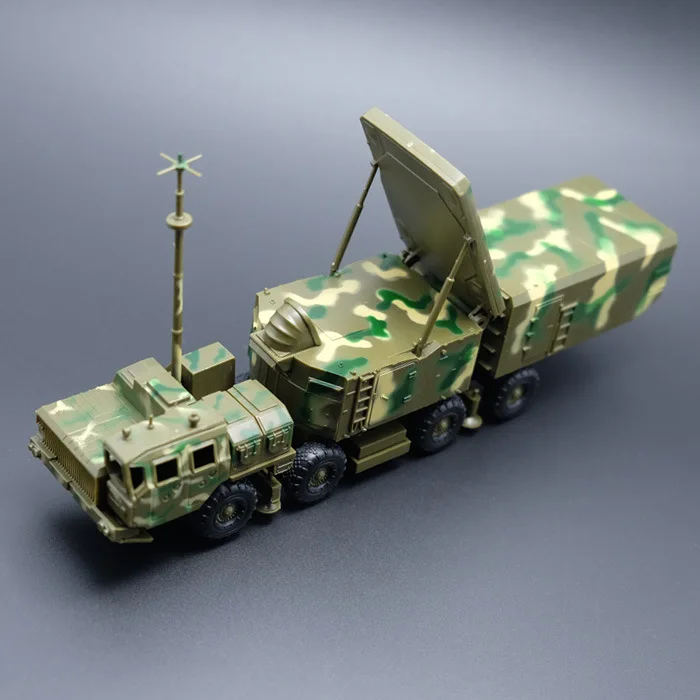 1: 72 Радиолокационная машина S300 наземно-воздушные блоки Детские Обучающие сборные модели строительные наборы блоки игрушки запуск ракеты игрушки - Цвет: Зеленый