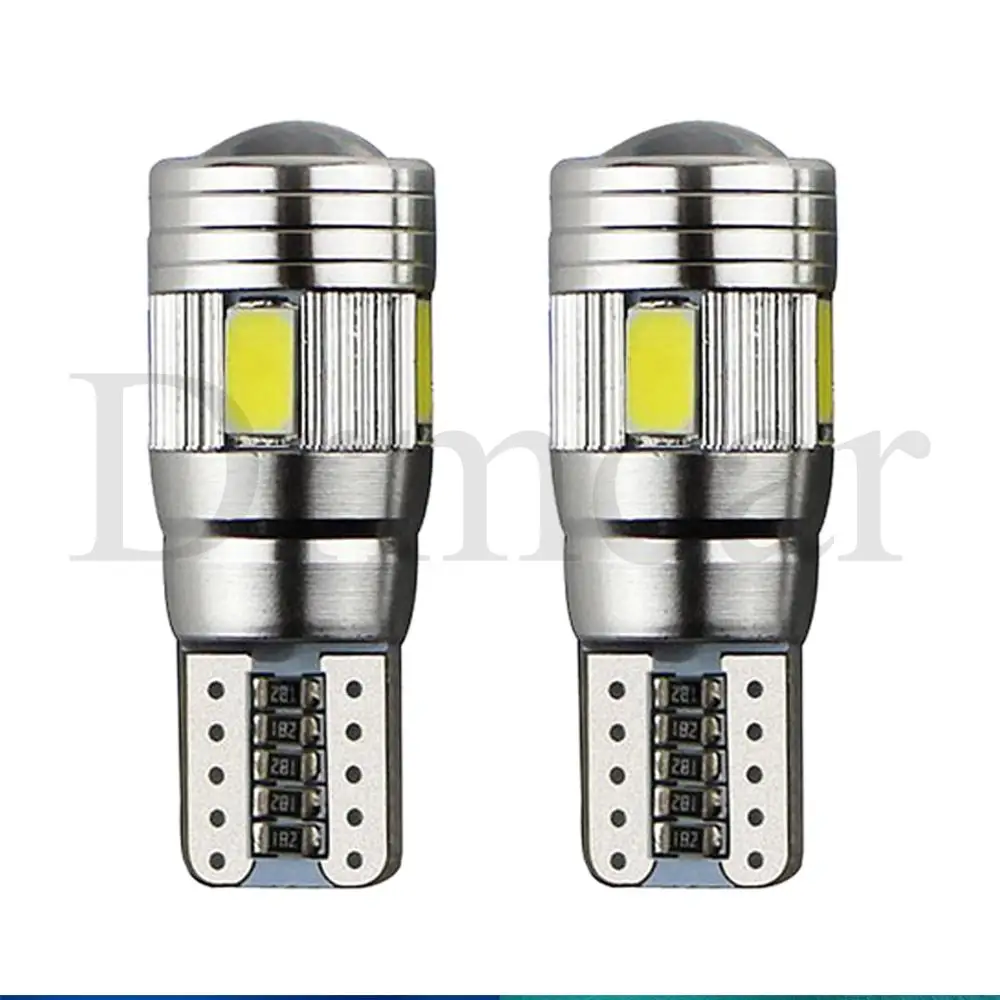 T10 белый авто светодиодный T10 Canbus 194 W5W 5SMD 5630 Светодиодный светильник лампа без ошибок светодиодный светильник парковка светодиодный автомобильный боковой светильник стайлинга автомобилей