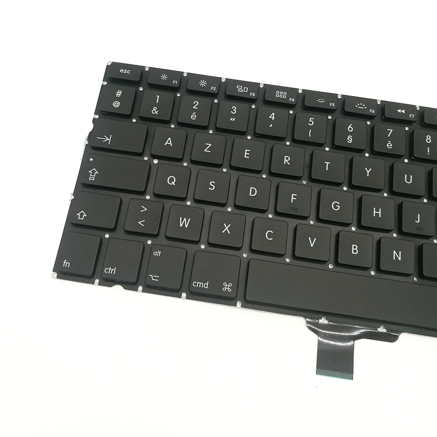 5 шт./лот новая AZERTY Французская клавиатура для Macbook Pro 13 дюймов A1278 2009 2010 2011 2012