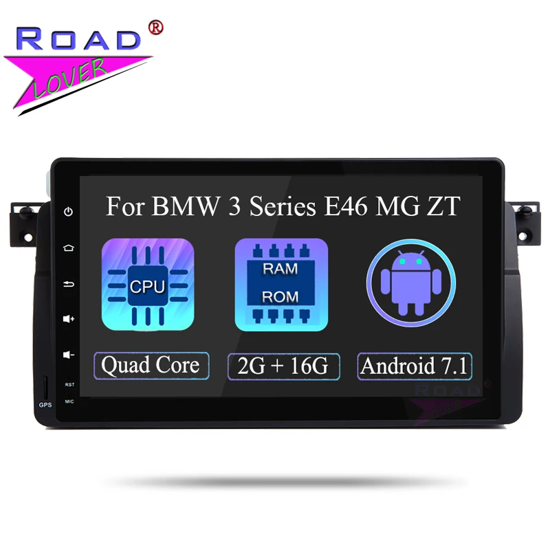 TOPNAVI 2 Din автомобильное радио 2G + 16GB Android 7 1 Авторадио плеер для BMW 3 серии E46 MG ZT Rover 75
