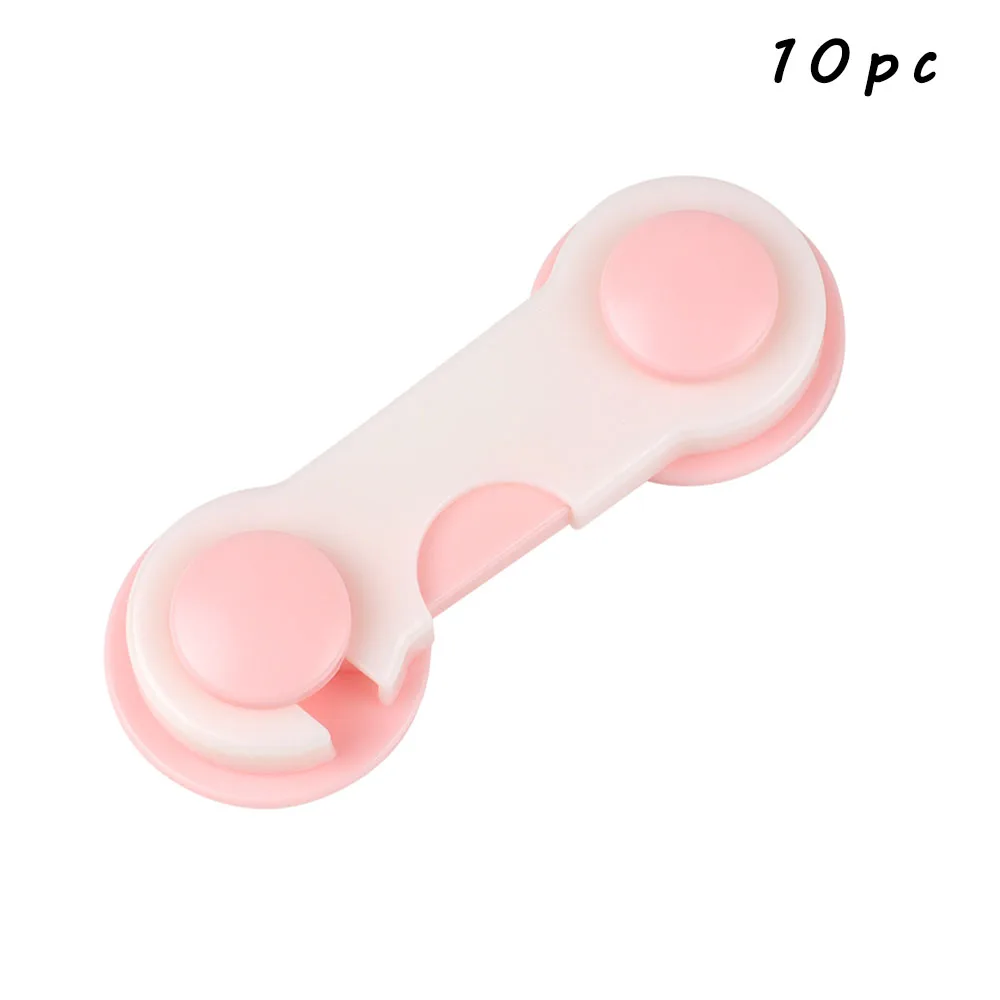 10pc-B06-02 TYRY. HU, 5 шт./10 шт., защита от детей, Многофункциональный замок для детской безопасности, дверной замок, ящик, шкаф, защита окна, товары для безопасности детей - Цвет: 10pc-B06-02
