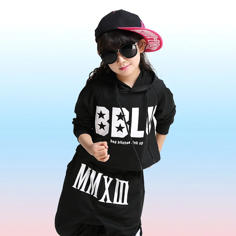 Модная детская одежда для джазовых танцев костюмы уличных в стиле хип-хоп