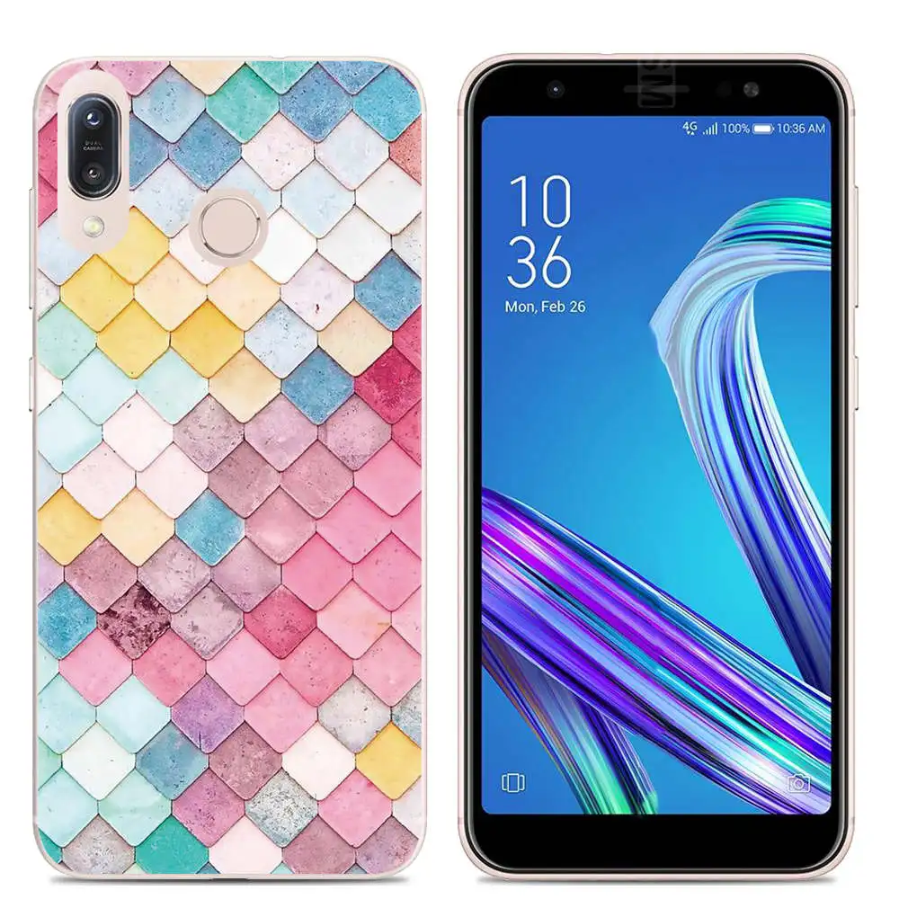 Новое поступление чехол для телефона Asus Zenfone Max/M1/ZB555KL 5 дюймов милый модный дизайн