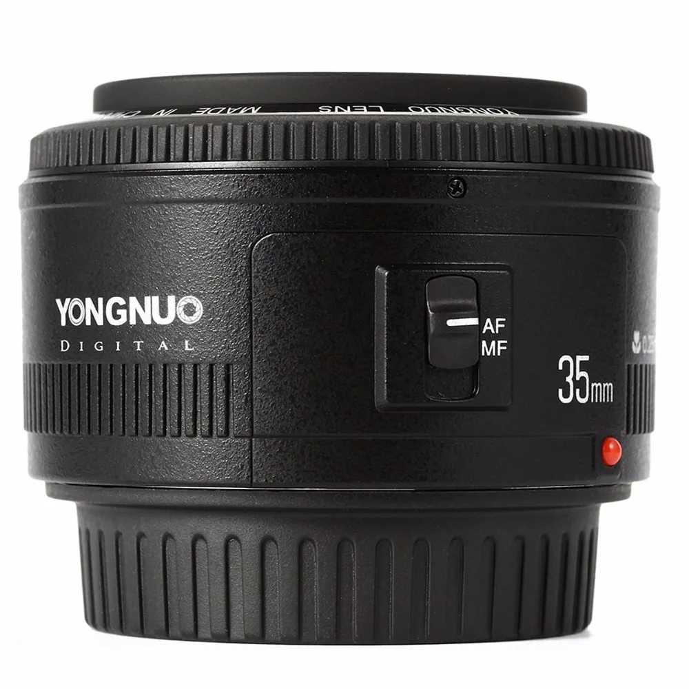 Объектив YN35mm F2.0 F2N объектив YN50mm для Nikon F Mount D7100 D3200 D3300 D3100 D5100 D90 DSLR камеры Canon