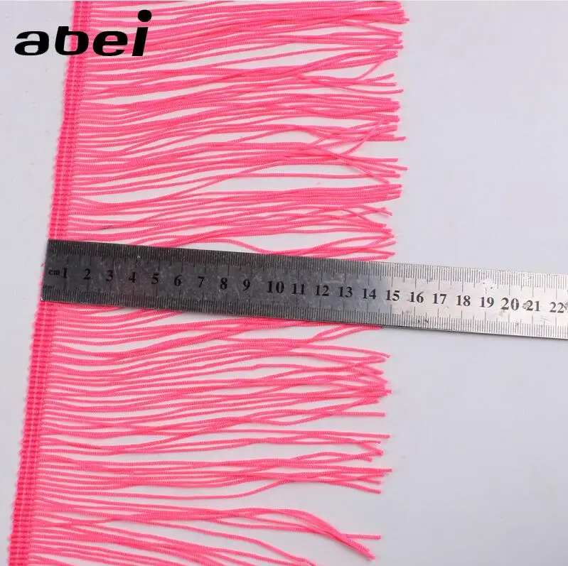 Pink 15 см в ширину, 1 ярд золотые кисточки бахрома кружевные планки DIY Швейные сцены свадебное платье ленты штора ручной работы украшения стола - Цвет: Pink