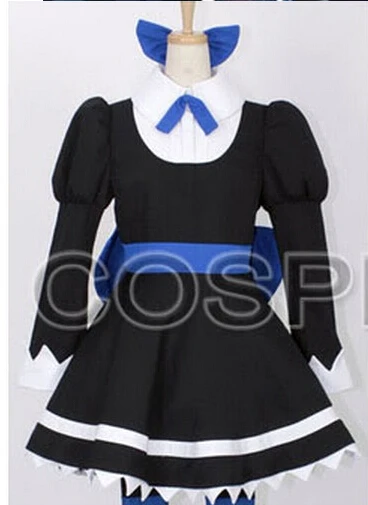 New Free Shipping Panty &amp Stocking Casual Garterbelt Cosplay Costume Anime girl dress | Тематическая одежда и униформа