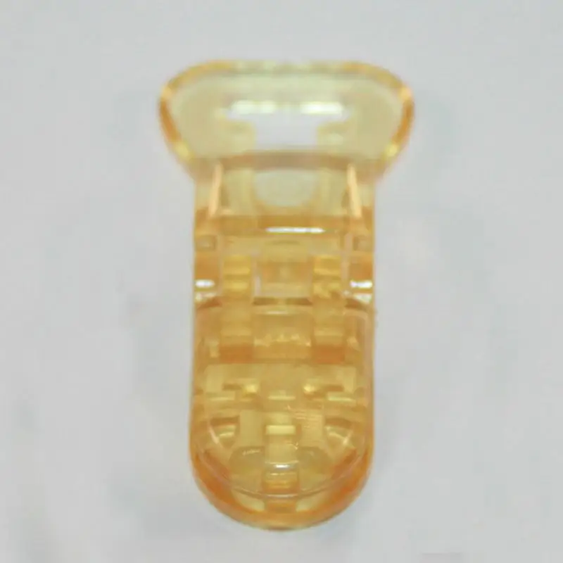 10 шт./лот многоцветные пластиковые зажимы для соски Т образные прозрачные