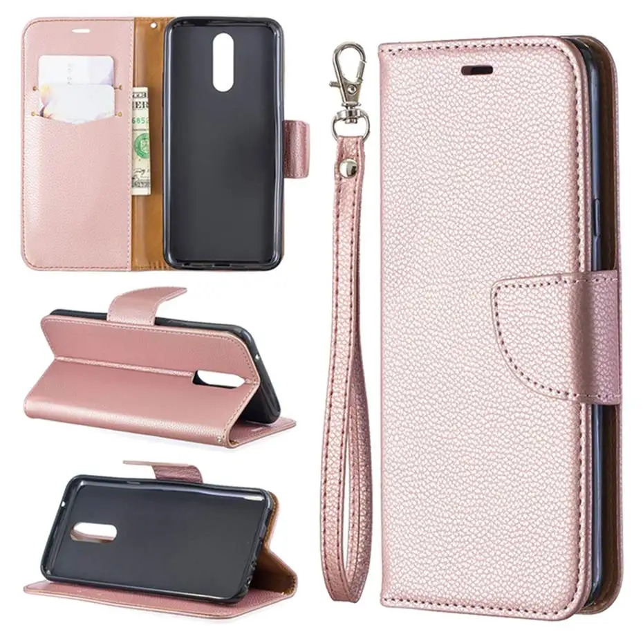 K40 PU кожаный флип чехол для LG K40 K 40 полосы бумажник чехол для LG K40 PU кожаный чехол Funda Capa