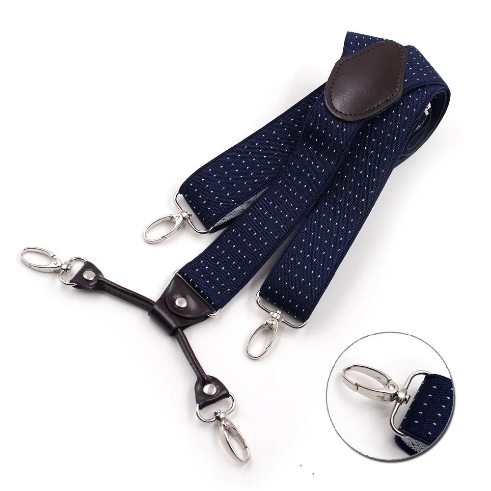 

4 Clips Fashion Men's suspenders , Wedding Groomsmen suspenders Mens braces Wedding outfit